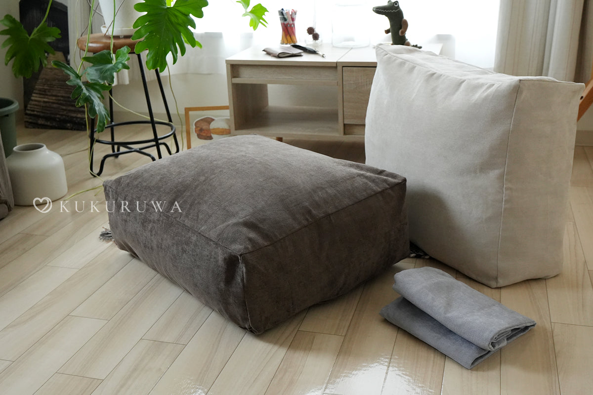 収納袋KKW544 重ねるクッション 布団収納 バリエーション インテリア